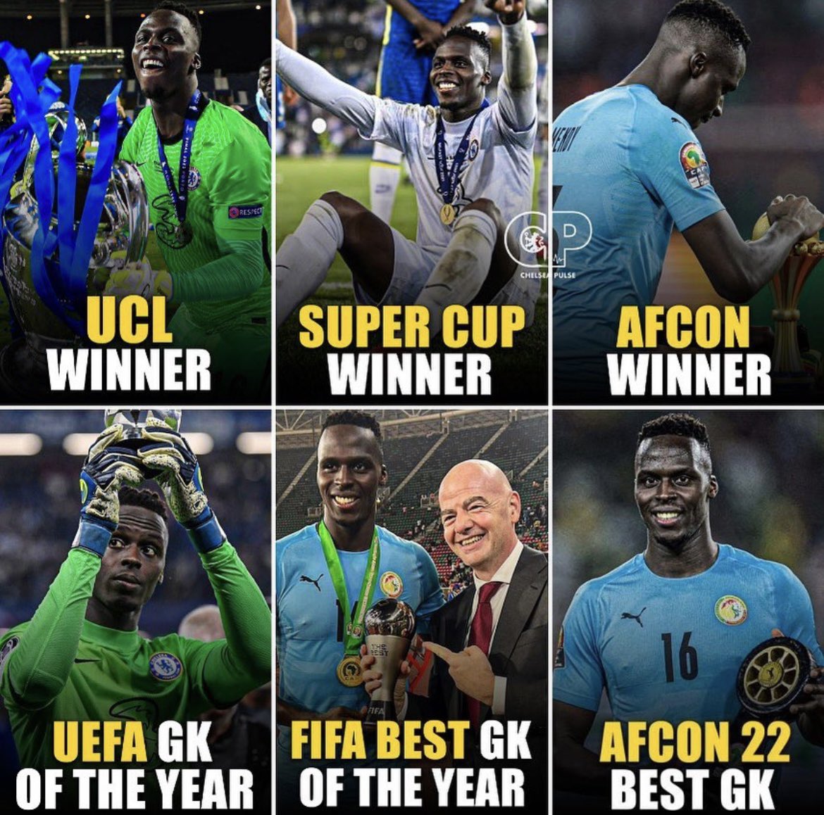 Edouard Mendy has had an amazing last 12 months.