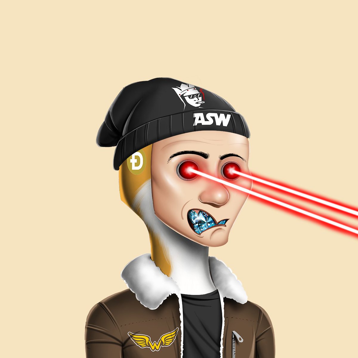 ASWnft's tweet photo. @saylor has nothing on these laser beams! 

#NFT #NFTs #nftcommunity $ETH $BTC #safu #lasereyes https://t.co/vCy7HGep2Y