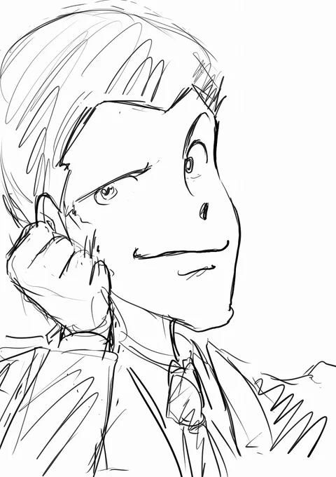 @Jigen84544800 なんだかこの方と、眉毛や目や口の感じが一緒だなぁと😆 