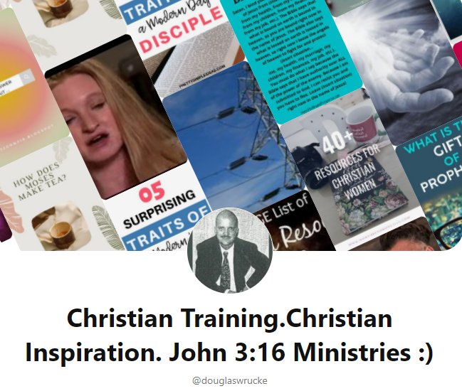 Best place for #ChristianTraining
in.pinterest.com/douglaswrucke/

#Christian Inspiration
#Christian Marketing