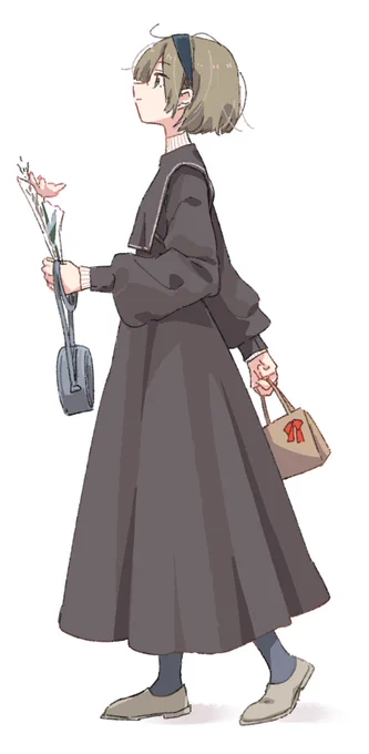 2月の女の子 