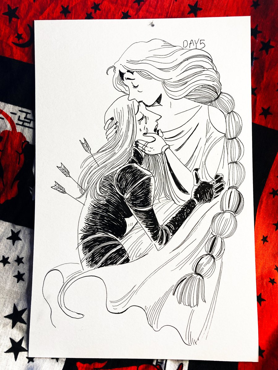 Morning folks!

I've put up some of my drawtobers for sale on my store! These are the inked originals (you'll be able to feel that sweet sweet dip pen ink textures) so once they're gone, they're gone! 

Shop link in reply 