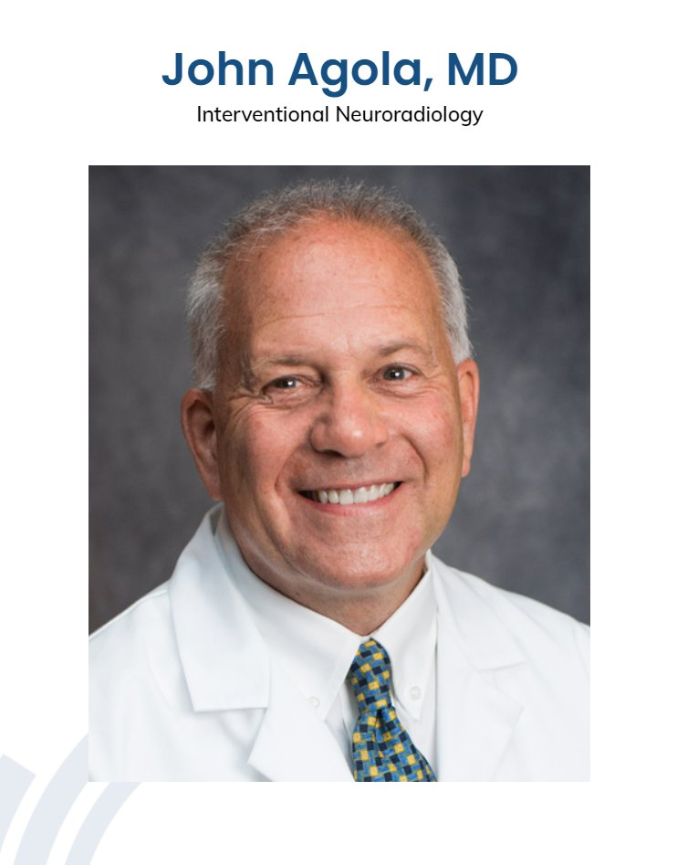 Meet MCR Interventional Neuroradiologist John Agola, MD. mcrrads.com/john-agola-md.… 
#MeetOurTeam #MedicalCenterRadiologists #neuroradiology
#radiology #InterventionalNeuroradiology