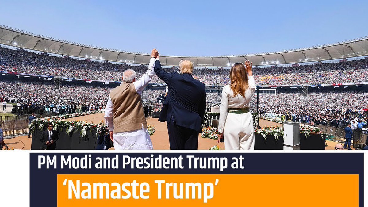 विदेश से covid को भारत में लाने वाला #NamasteTrump था जो मोदी सरकार ने आयोजित किया था