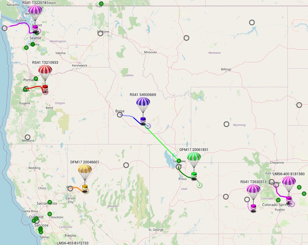 stefferology's tweet photo. Weather balloon chasing is the new storm chasing https://t.co/IbkdUqBMWD #IDwx https://t.co/vlqpZwEB9L