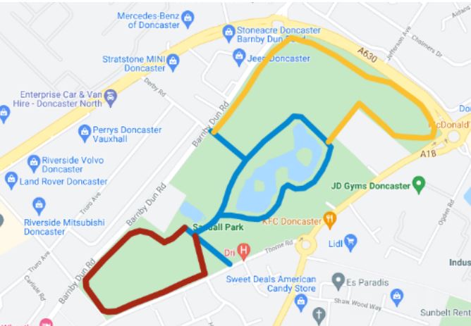 A major new project with <a href="/MyDoncaster/">City of Doncaster Council</a>: inclusive, accessible health trail around the park. Benefiting walkers, runners, families, wheelchair users, less able visitors &amp; people who find it difficult to walk on grass.  gofundme.com/f/inclusive-he… Help us raise funds? <a href="/access4alluk/">Access For All UK</a>