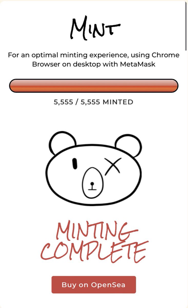 1yr_x's tweet photo. To all the dev team at @badbearsmsk and to all the #BadBearsForLife community - THANK YOU!!!

It’s not been easy but with heart, dedication and commitment - WE DID IT!

LOVE YOU ALL,

MENASHA BAD BEAR ❤️❤️❤️ https://t.co/Nat1R6RCwX