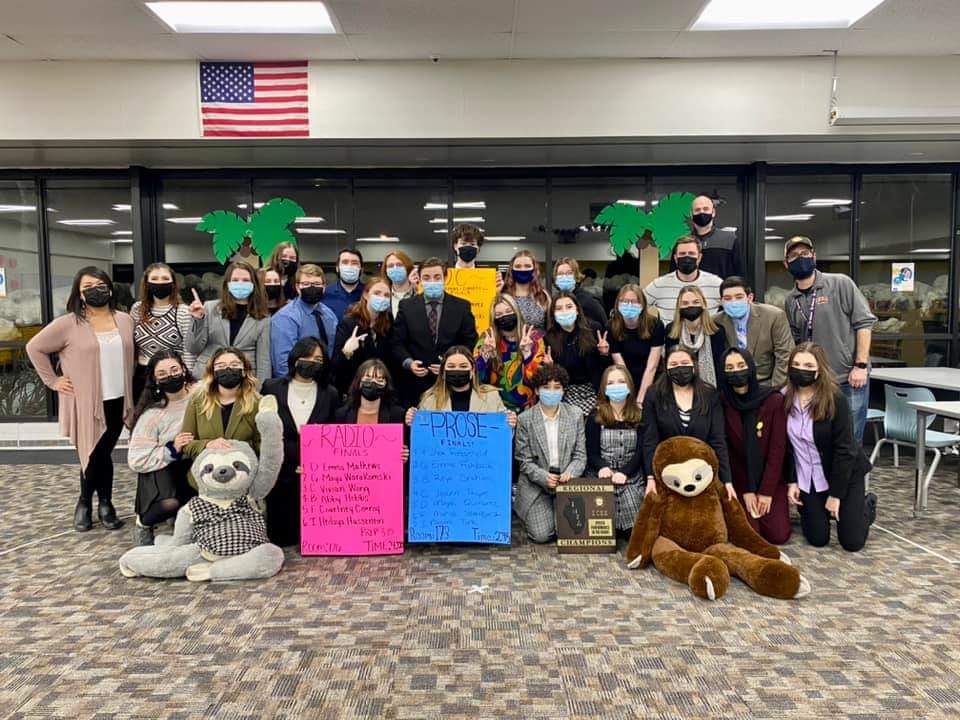 BulldogsHLR's tweet photo. Congrats to varsity speech on their historic day at regionals. Bulldogs took third, advanced to sectionals in all 15 events for the first time ever!

Champs:
Abby Hobbs, Radio Spk
Luke Ziolkowski, Orig. Com.
Mary Gacek, Oratorical Dec.
Performance in the Round
Reya Graham, Prose https://t.co/5lNWEeXj2g