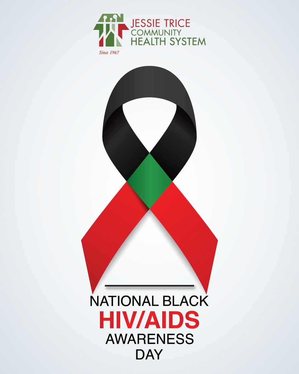 JessieTriceCHS's tweet photo. February 7th is Nat’l Black HIV/AIDS Awareness Day. Get educated, get tested, get involved and get treated. HIV/AIDS is a disease that has plagued us for decades – this is the best way to beat it. #BlackHIVDay #NBHAAD #StopHIVTogether. https://t.co/JfPTPTYSRg
