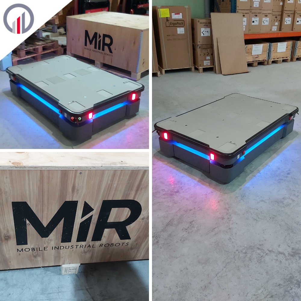 hmi_mbs's tweet photo. Nous avons reçu notre premier #MiR600 ! 👍

Le nouveau robot MiR600 est un #robotmobile autonome sûr et robuste conçu pour automatiser le transport de palettes et de charges lourdes allant jusqu’à 600 kg. 🤖 🎯

👉 https://t.co/SlP4ITZPIf

@MobileIndRobots https://t.co/7CAKxAVXeV