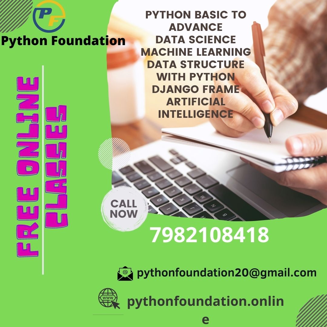 PythonFoundati1's tweet image. Call for Python course 7982108418
#python #pythonprograming