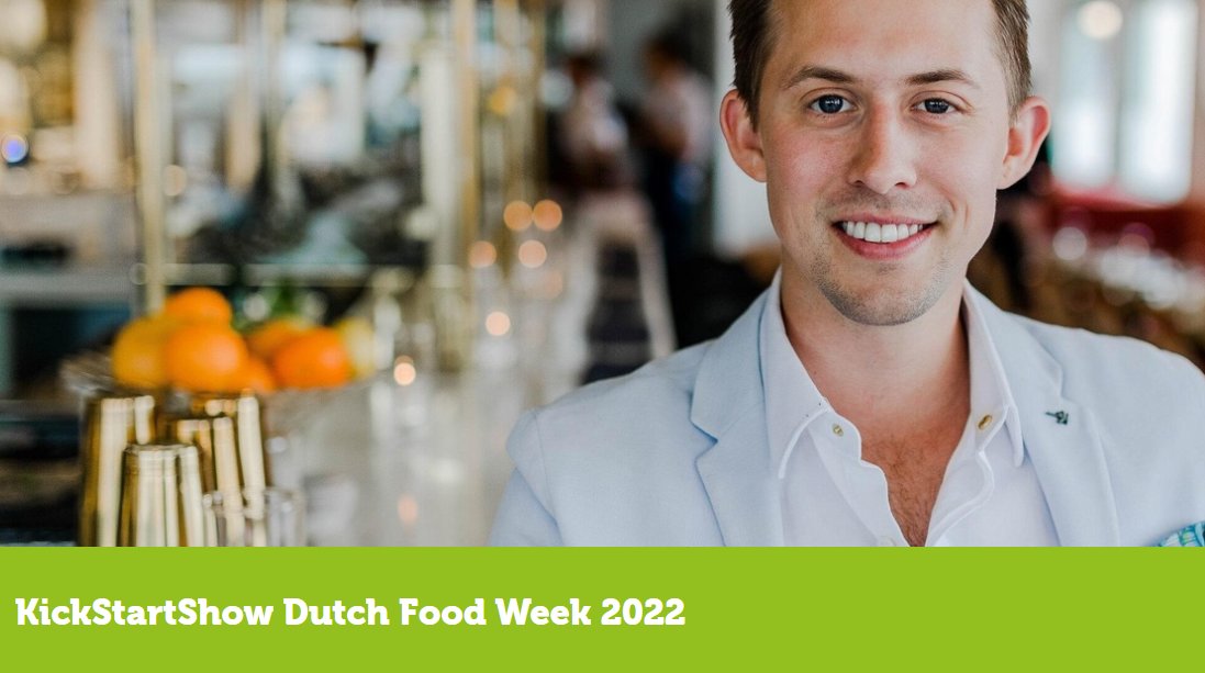 10 feb vindt @DutchFoodWeek kickStartShow plaats <a href="/deJamfabriek/">Jamfabriek</a>. Ondernemerstalenten pitchen hun business idee aan een business panel. Benieuwd wie hier in zitten? bit.ly/3uAFig2 Wij geven aan de 1e en 2e plek een jaar lang een flexwerkplek weg t.w.v 2700,- euro (ex btw).