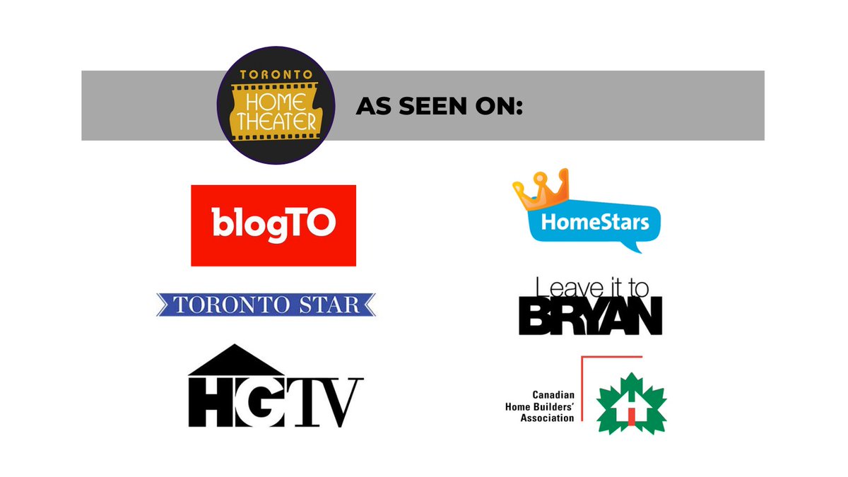 HomeTheaterTO's tweet photo. Customer Service = Positive reviews and having our work featured on a national network like HGTV. And shout out from BlogTO.
Thanks to Mike & the installation team for staying consistent all these years.
#blogTO #HGTV #LeaveItToBryan #homestars #CanadianHomeBuildersAssociation https://t.co/zmP0PDnswg