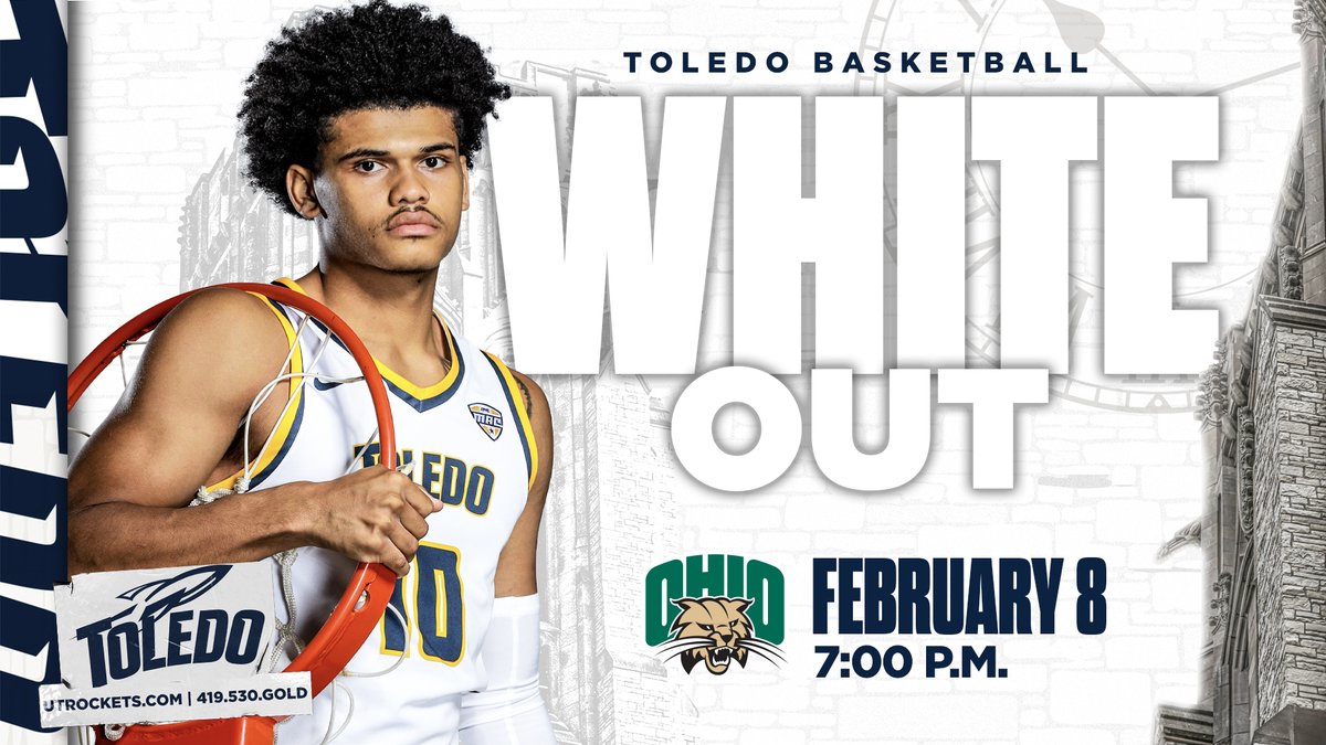 ToledoRockets's tweet image. TOMORROW.

Toledo (18-5) 🆚 Ohio (19-3)

#WhiteOutSavage