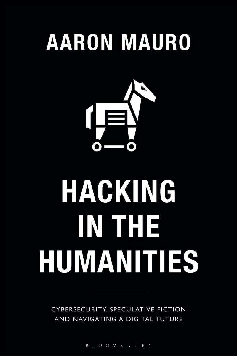 Delighted to have a jacket for one of the next contributions to our new 'Digital Cultures' series. Doesn't it look great!? I give you...'Hacking in the Humanities'! bit.ly/35Vszuc @CardiffBookHist @CUdigitalnet @jenkidd @BloomsburyLit #digitalculture #digitalhumanities