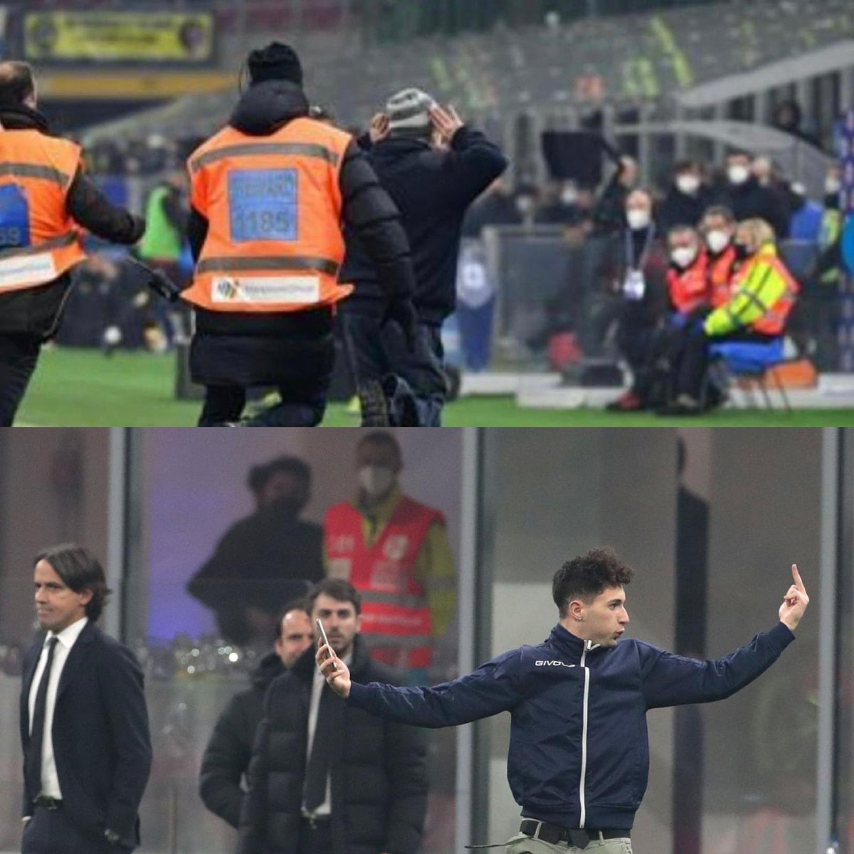 T_Furla's tweet photo. Queste due leggende che fanno invasione di campo per andare a esultare in faccia al turco
 
Non tutti gli eroi indossano un mantello. https://t.co/rFFNjhSVEd