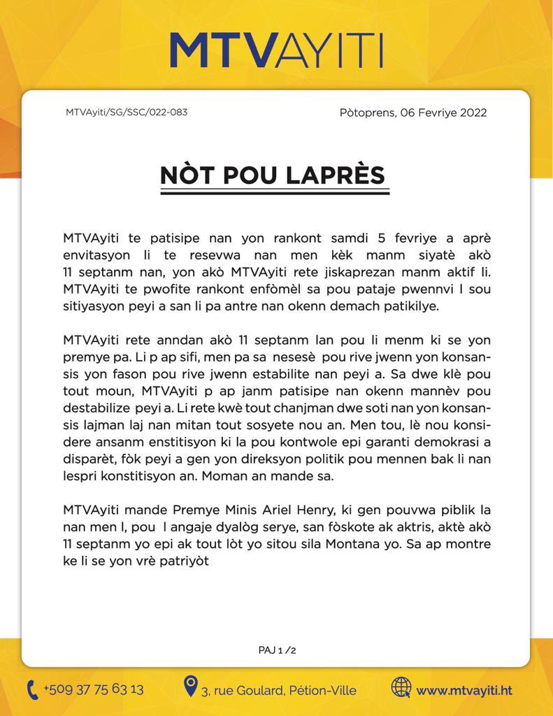 Pierre Reginald Boulos tweet media