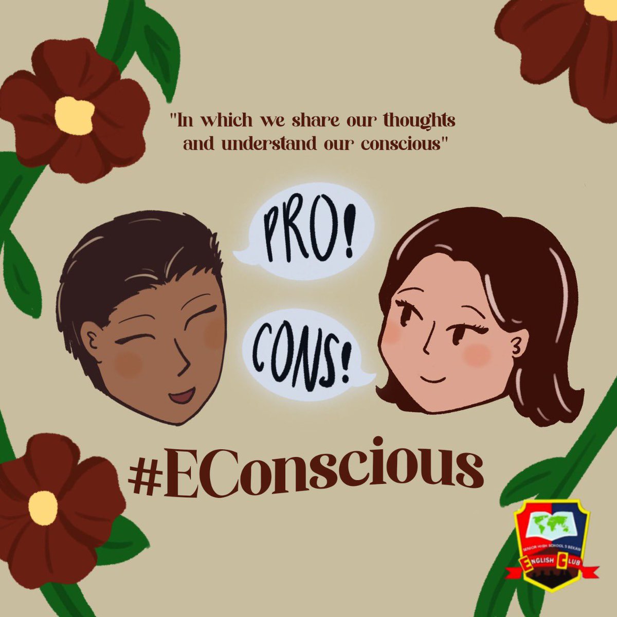 EnglishClub5's tweet photo. Hello, ECtizens! π»
It's time for #EConscious
πͺΆ Today's topic is about 'Earning College Degree' πͺΆ
In high school, many students are confused whether to continue to earn college degree or immediately look for a work, this are the pros and cons https://t.co/OlW5Mg4GUt