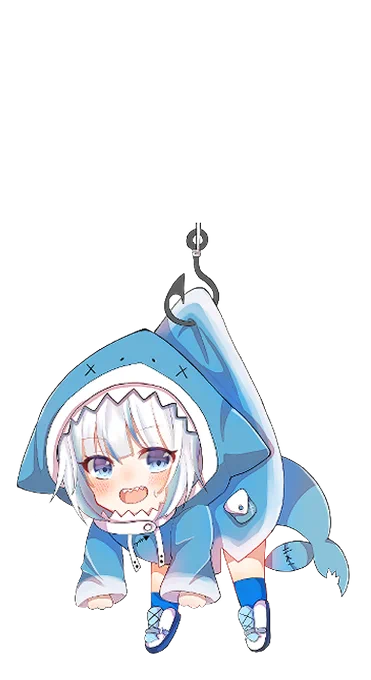 スワイプすると釣れるぐらちゃん  #gawrt 