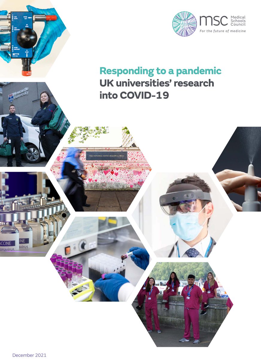ukmedschools's tweet photo. Today we will be launching the #RespondingToAPandemic campaign to promote all the incredible research medical schools have been doing throughout the Covid-19 pandemic.

Full report: https://t.co/HKqyUdRGrk https://t.co/QZhnyIUjC1
