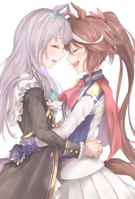 テイオー「マックイーン、おかえり。」
マックイーン「ただいま。」

#ウマ娘
#ウマ娘プリティダービー 