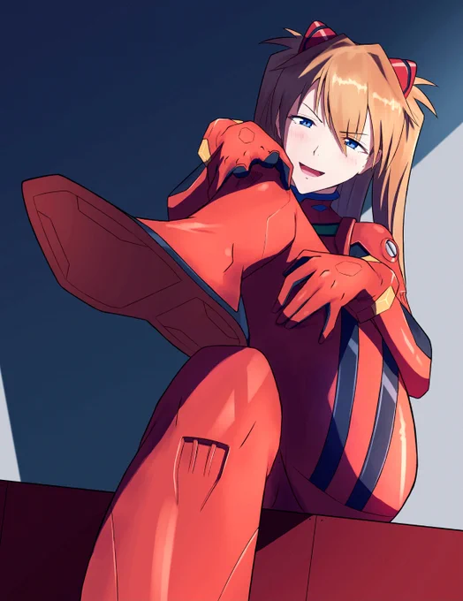 アスカ赤プラグスーツ詰め合わせ
#Evangelion #アスカ 