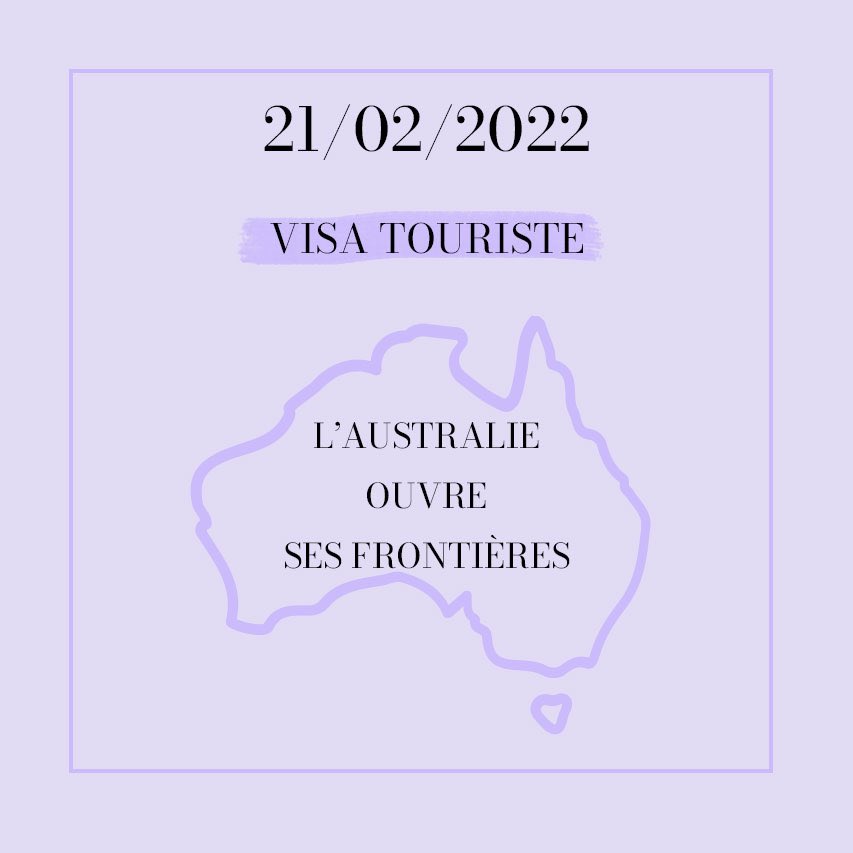 L’#Australie réouvre ENFIN ses frontières aux touristes ! A compter du 21 février, les voyageurs doublement vaccinés pourront se rendre downunder après presque 2 ans de fermeture des frontières! #vacances