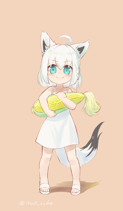 「corn fox girl」 illustration images(Latest)