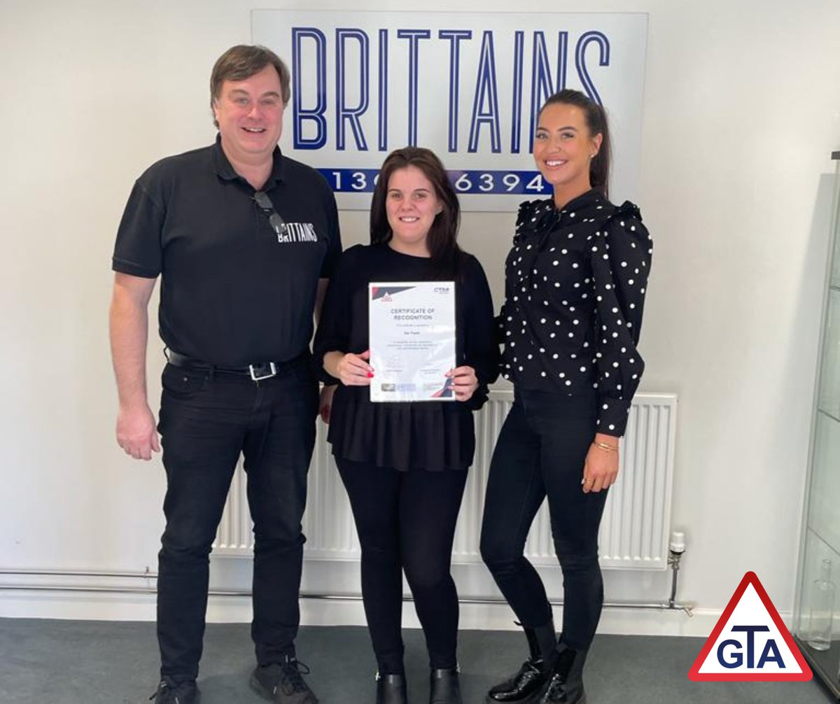 GTA_apprentice's tweet image. Our 1st learner, Abi Poole receiving a Certificate of Recognition for Business Administration L3.
Abi is our 1st apprentice to sit the End Point Assessment in this vocational area, &amp;amp; we're delighted she has passed 1st time with a distinction in all areas!
#NAW2022 #BuildTheFuture