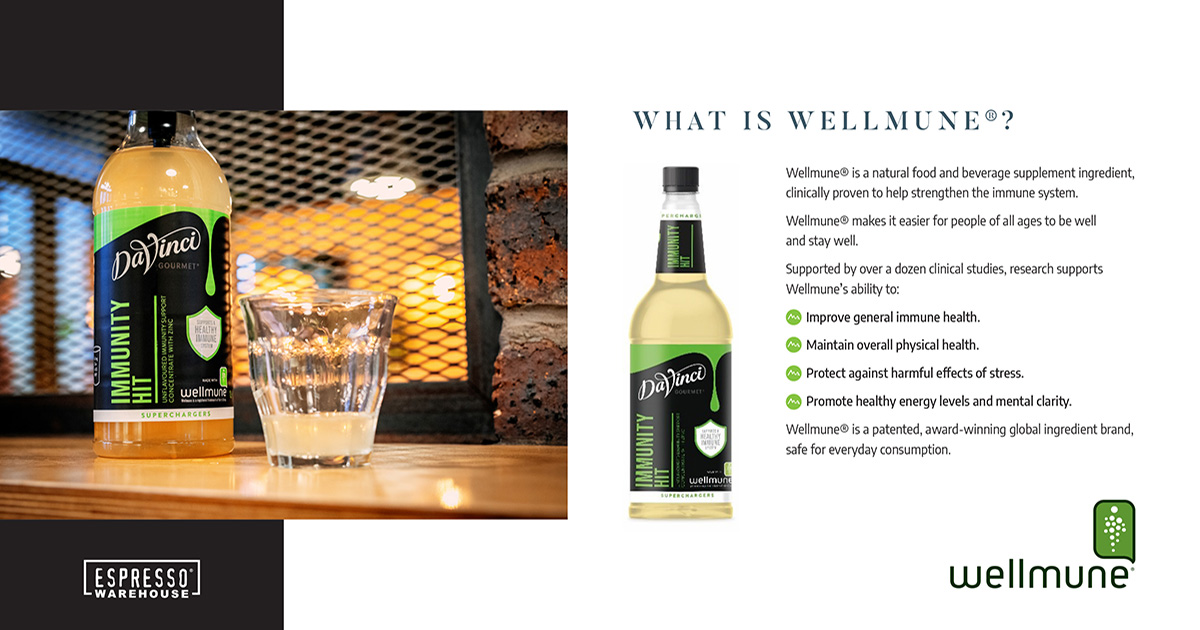 Introducing our DaVinci Immunity Hit. It’s made using all natural ingredients and contains Wellmune®  &amp; zinc. 

Simply add two pumps to a hot or cold drink for an added value immunity boost.

Orders yours today!  ow.ly/vHom50HuK68 

#davinci #immunity #hit #zinc #wellmune