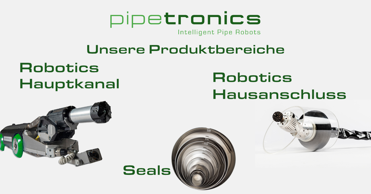 pipe_seal_tec's tweet image. Alle guten Dinge sind drei: Neben intelligenten Sanierungsrobotern für den Hauptkanal bieten wir nun auch die Produktbereiche Robotics Hausanschluss und Seals/Innendicht- und Endmanschetten unter einem Dach an. Mehr Informationen finden Sie unter: pipetronics.de