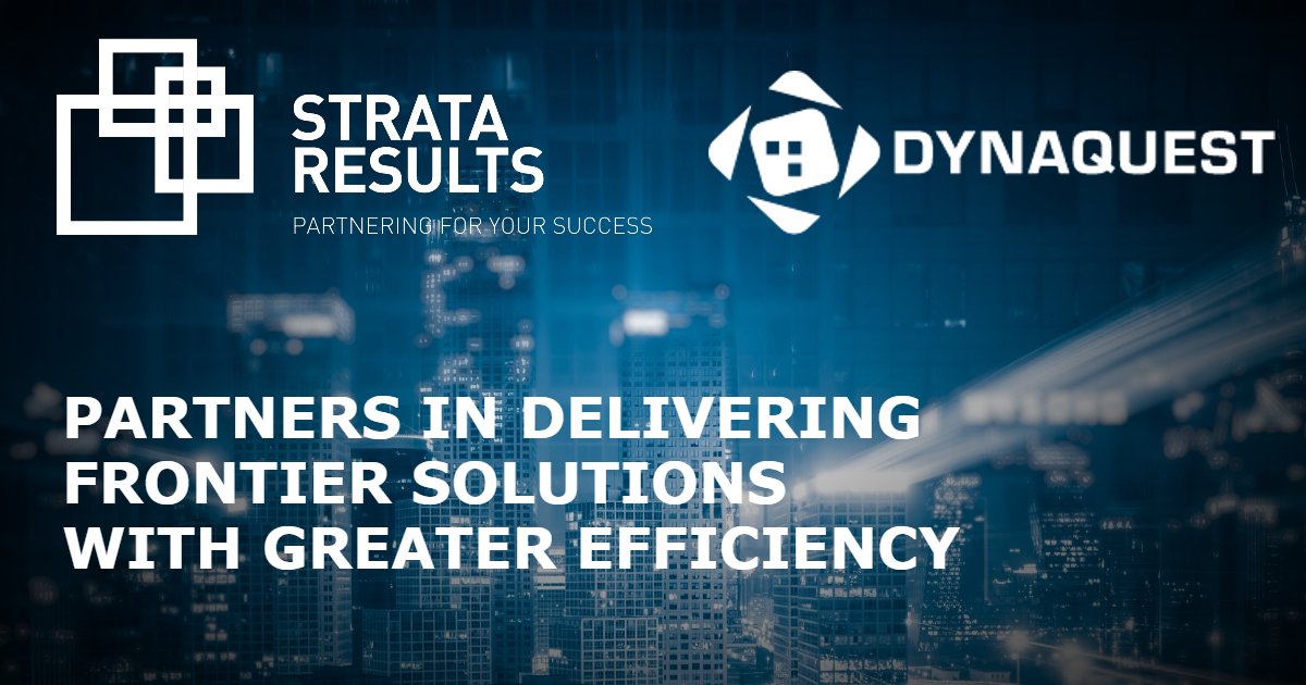 Press Release: We are now partners with the Strata Results Group to deliver frontier technology solutions at a greater efficiency and better value.

Full Details: dqtsi.com/2022/02/07/str…

#DynaQuest #StrataResults #StrataResultsGroup #Technology #Blockchain #FrontierTechnology
