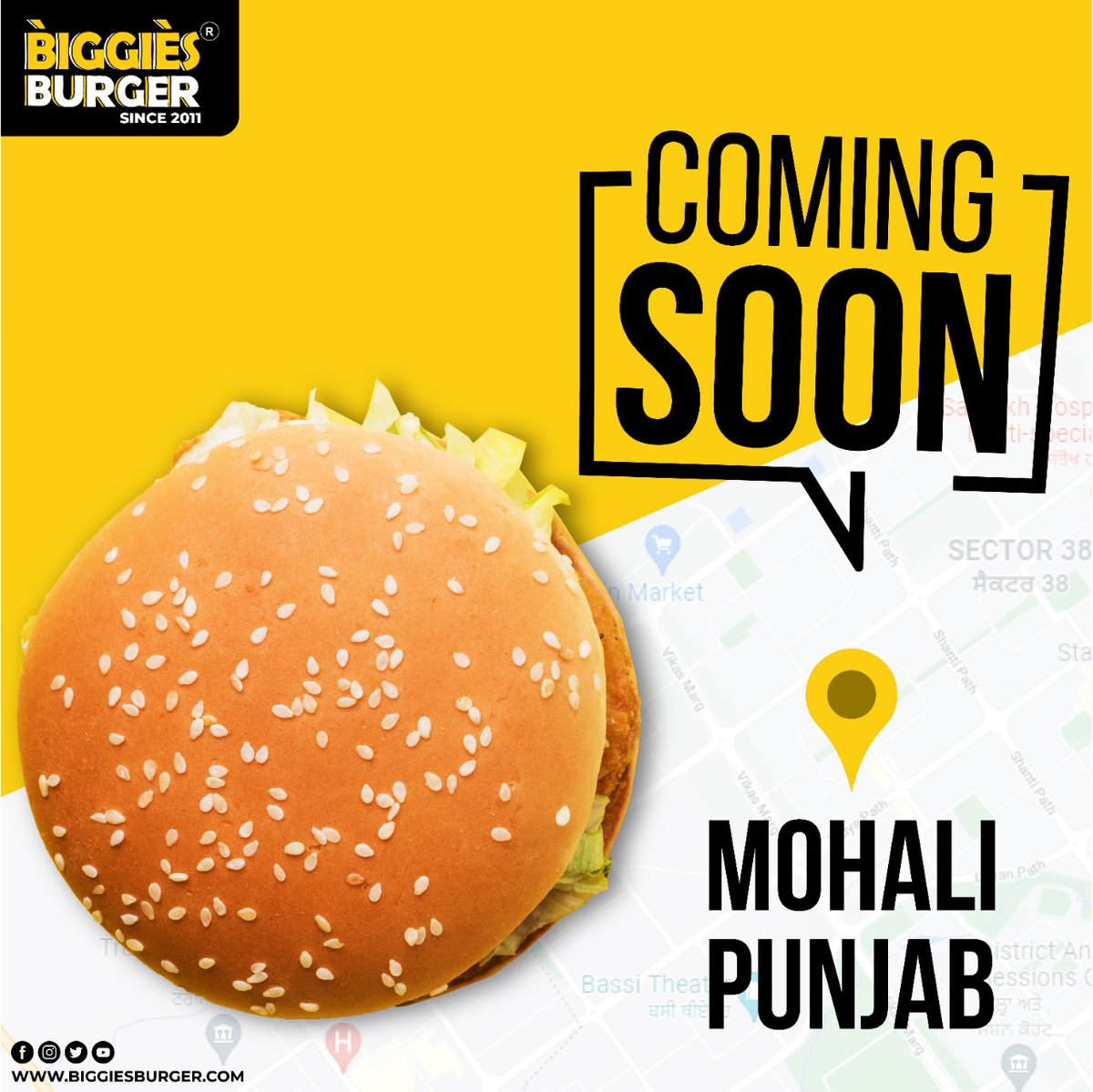Kehndi hundi si Burger khilade

Brace your heart Mohali, we are coming soon...

#mohali #bebiggies