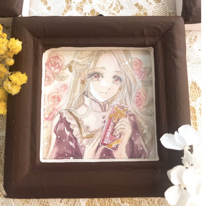 「blonde hair picture frame」 illustration images(Latest)｜4pages