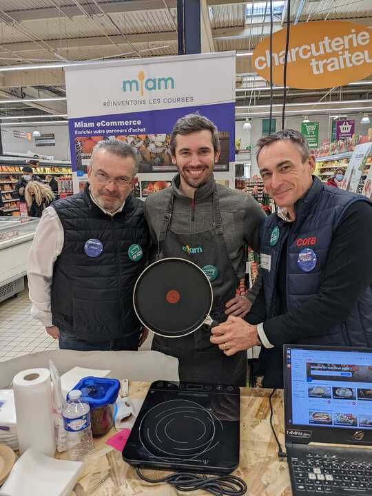 MiamB2B's tweet photo. Merci @CoraFrance et @supermarchematc pour nous avoir invité à leur "Village des Innovations" vendredi et samedi dernier, et merci à l'équipe Cora Flers pour leur accueil (une fois de plus) ! 

@JonathanGuillot @edemiollis @ludomoscou03 https://t.co/r7ga45l5c4