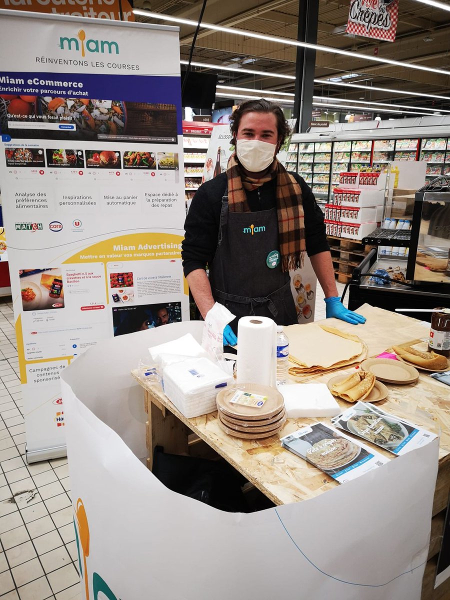 Merci @CoraFrance et <a href="/supermarchematc/">Supermarché Match</a> pour nous avoir invité à leur "Village des Innovations" vendredi et samedi dernier, et merci à l'équipe Cora Flers pour leur accueil (une fois de plus) ! 

<a href="/JonathanGuillot/">Jonathan Guillot</a> <a href="/edemiollis/">Edouard de Miollis</a> @ludomoscou03