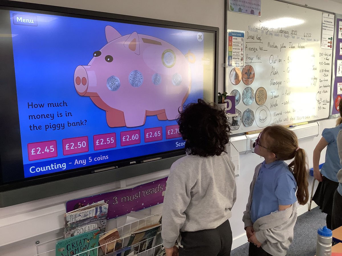 StAgnesY3's tweet image. Fantastic money counting today in maths #stagnesmath #stagnescomputing
