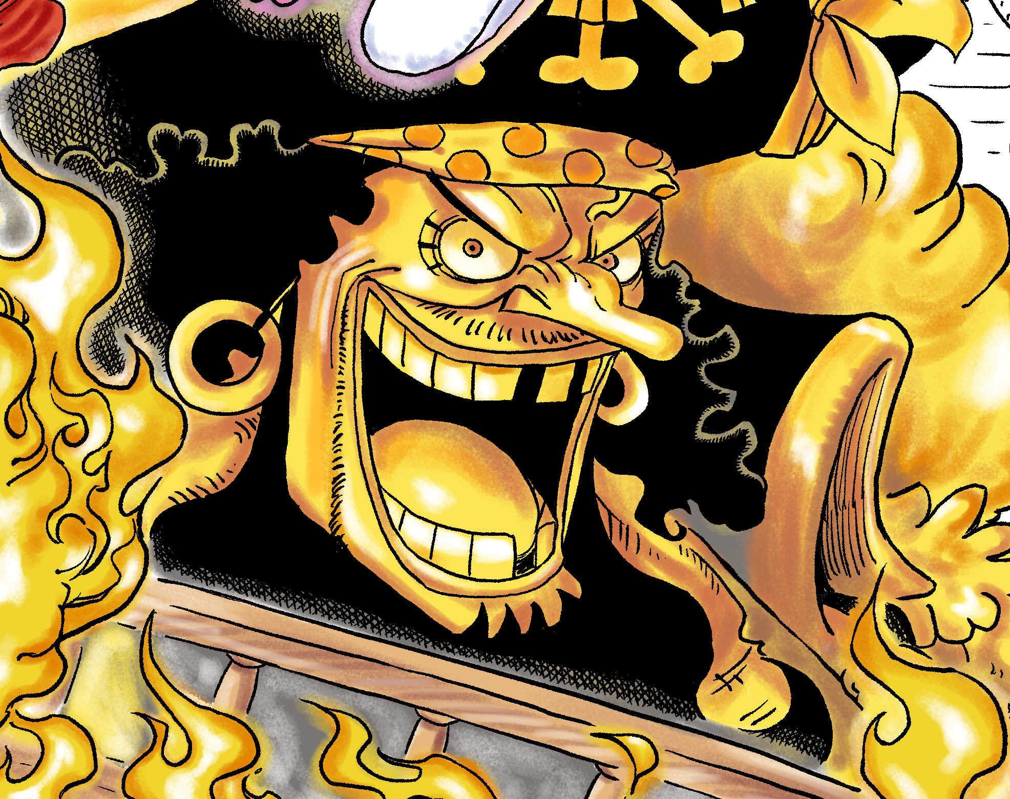 黒線あかまる ティーチ完成 顔怖いね Onepiece ワンピース 黒ひげ ティーチ 大海賊百景 T Co Y9exlb1bky Twitter