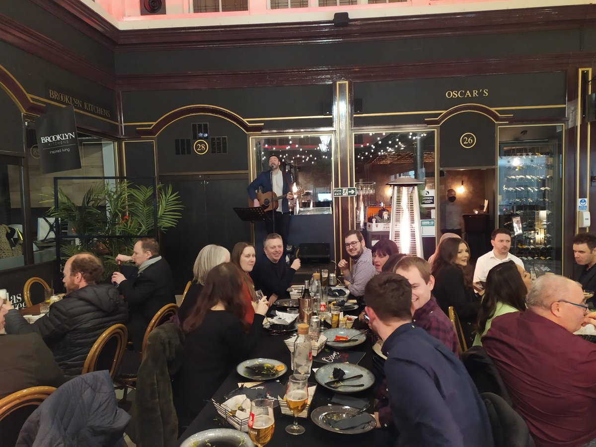HainesWattsSco's tweet photo. The Haines Watts Scotland team got together in #Stirling for our #Christmas dinner. We had an amazing night on Friday! #Christmasdinner #HWScotland #2021 #2022 https://t.co/sC7DCyi5a2