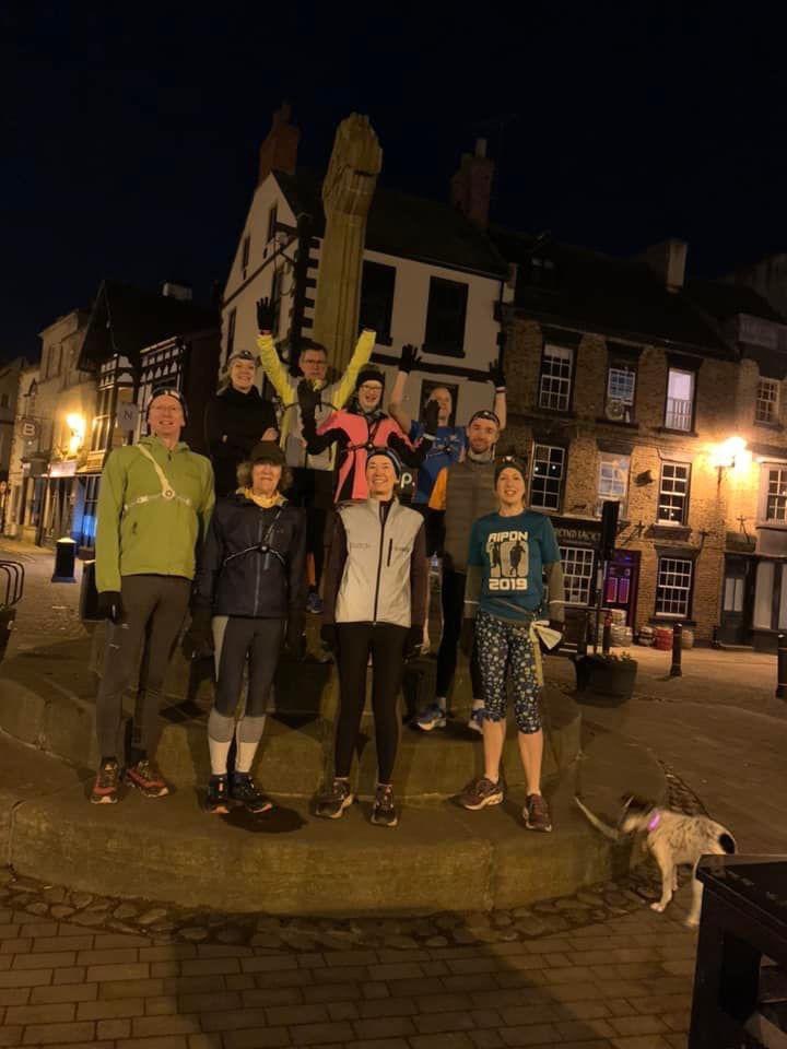 EarlyBirdRunnin's tweet photo. We also have an awesome @EarlyBirdRunnin at #Knaresborough too. They meet weekday mornings 6:30am at the Market Square. Everyone (including dogs) welcome and post run coffees are optional🟣⚫️🏃🏻‍♂️🏃🏼‍♀️☕️ https://t.co/8lgz305LkG