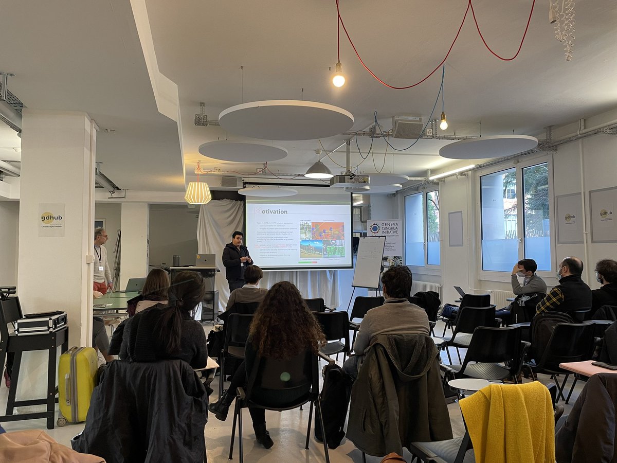 <a href="/snf_ch/">Schweizerischer Nationalfonds (SNF)</a> #sinergia project  « On Digital Phenotyping of Autism Spectrum Disorder » has just kicked off <a href="/CampusBiotech/">Campus Biotech</a> <a href="/sdgsolspace/">SDG Solution Space</a> with <a href="/SchaerMarie/">Marie Schaer</a> <a href="/unige_en/">UNIGE_en</a> <a href="/michela_p/">Michela Papandrea</a> <a href="/supsi_ch/">SUPSI</a> #jmodobez <a href="/Idiap_ch/">Idiap Research Institute</a> Here <a href="/idiap/">Paidi.Balaraju</a> #ResearchAssistant Samy Tafasca presenting amazing prel. results