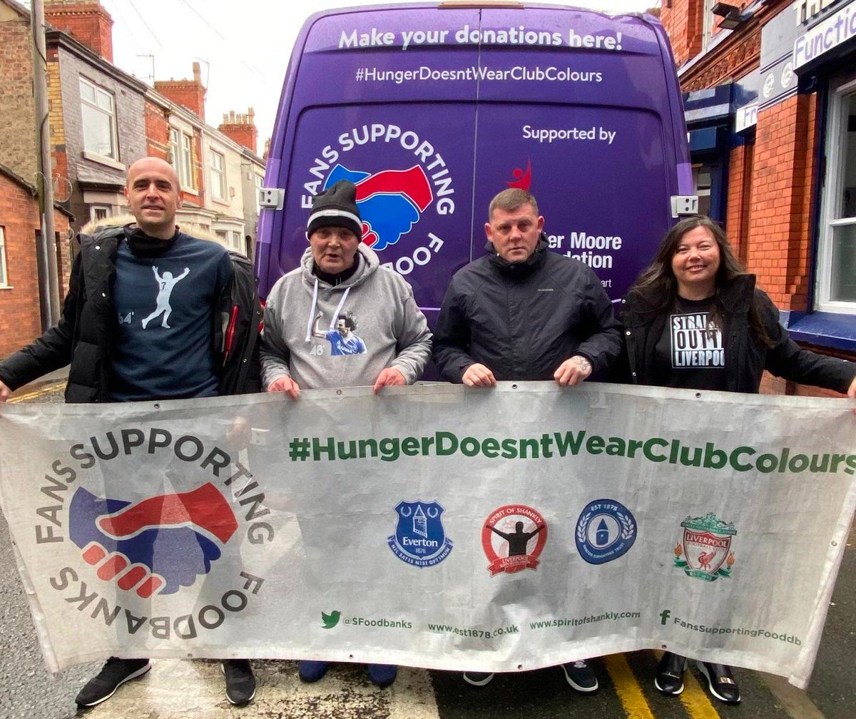 Our soliv.co.uk proceeds have been donated to <a href="/SFoodbanks/">FANS SUPPORTING FOODBANKS #RightToFood</a> this weekend.  Instead of giving money, we bought food and dropped it off at Goodison Park on Saturday and met these amazing people who do this week in and week out at every game.