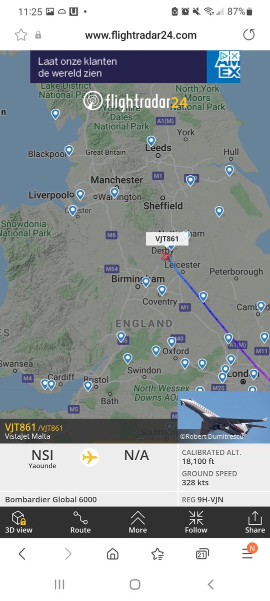 FPLInvestigator's tweet photo. I know you have been waiting...
As of 11:28 am
Salah is about 20minutes away to arrive Liverpool
Egyptian national team is landing in Cairo
Mane just started a flight back to Dakar..
#SalahWatch
#ManeWatch https://t.co/vwaNHcbEHa