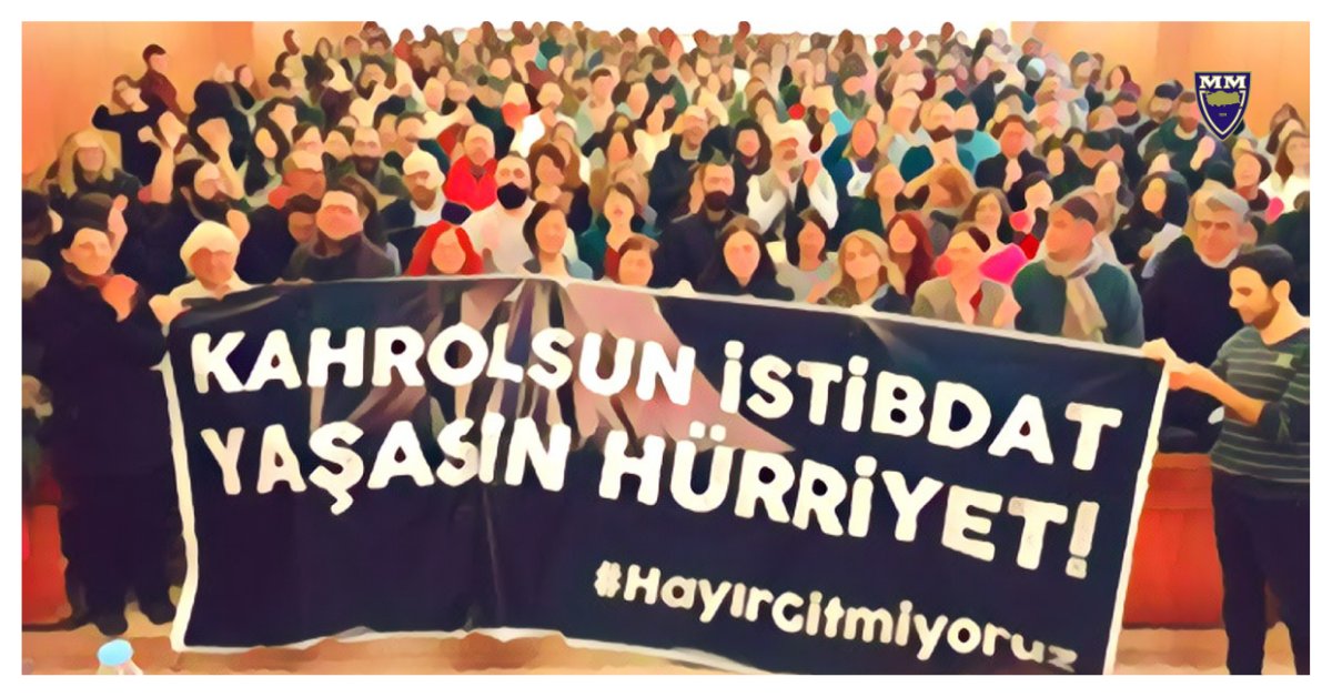 5 Yıl Sonra Tekrar Ediyoruz: Geri Dönecekler!

Mülkiyeliler Birliği olarak, Fakülte tarihimizin en büyük tasfiyesinin beşinci yılında özerk, demokratik üniversite ve bilim özgürlüğü ilkelerini savunmaya devam ediyoruz. 

👉mulkiye.org.tr/5-yil-sonra-te…