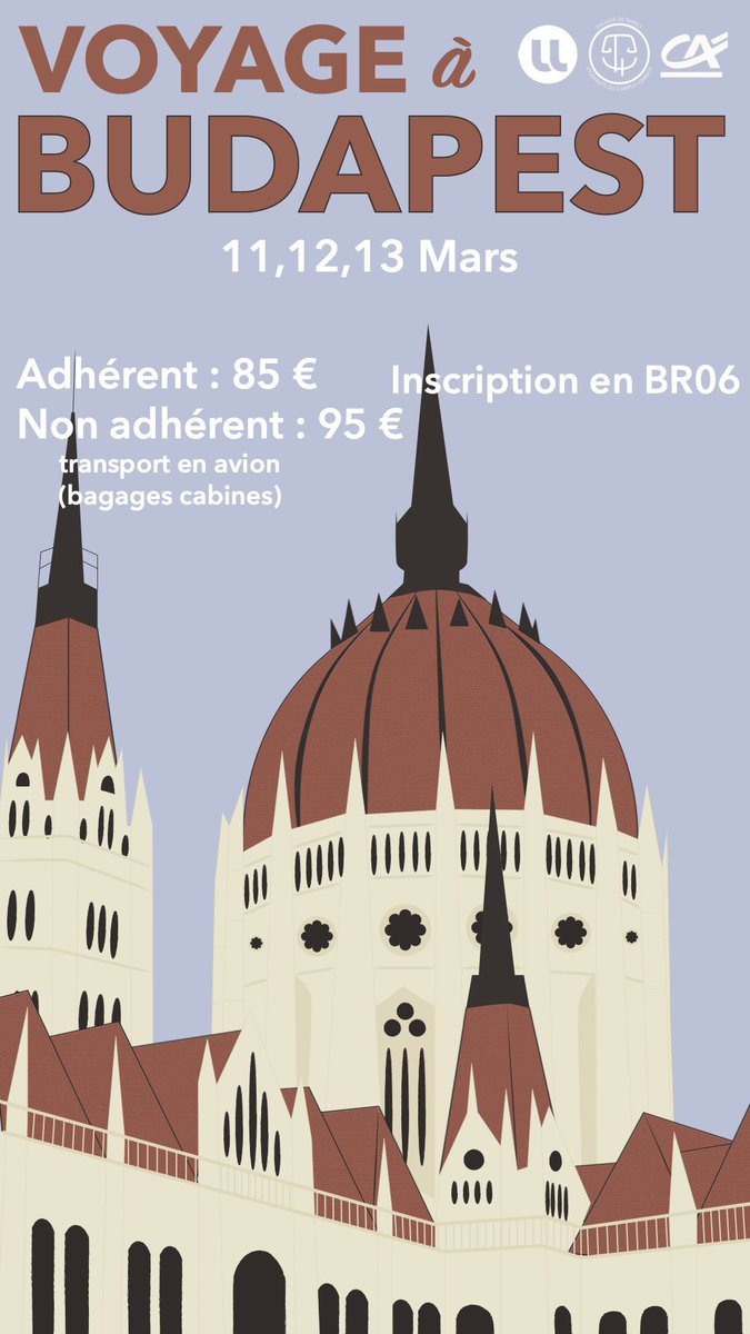 Tu as envie de t’évader pendant 3 jours ? Viens avec nous à Budapest 😍
