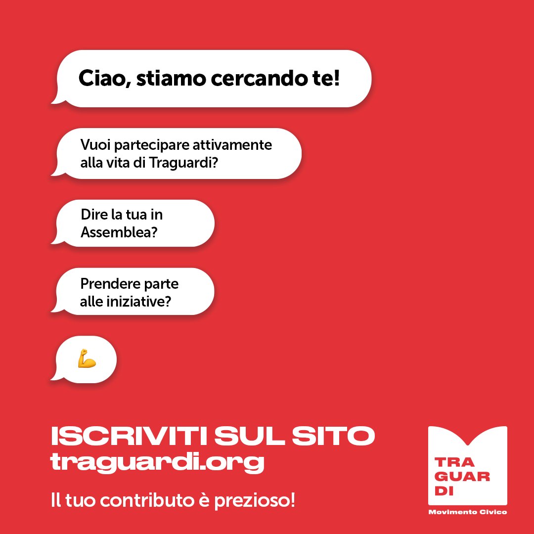 Traguardi Movimento Civico tweet media
