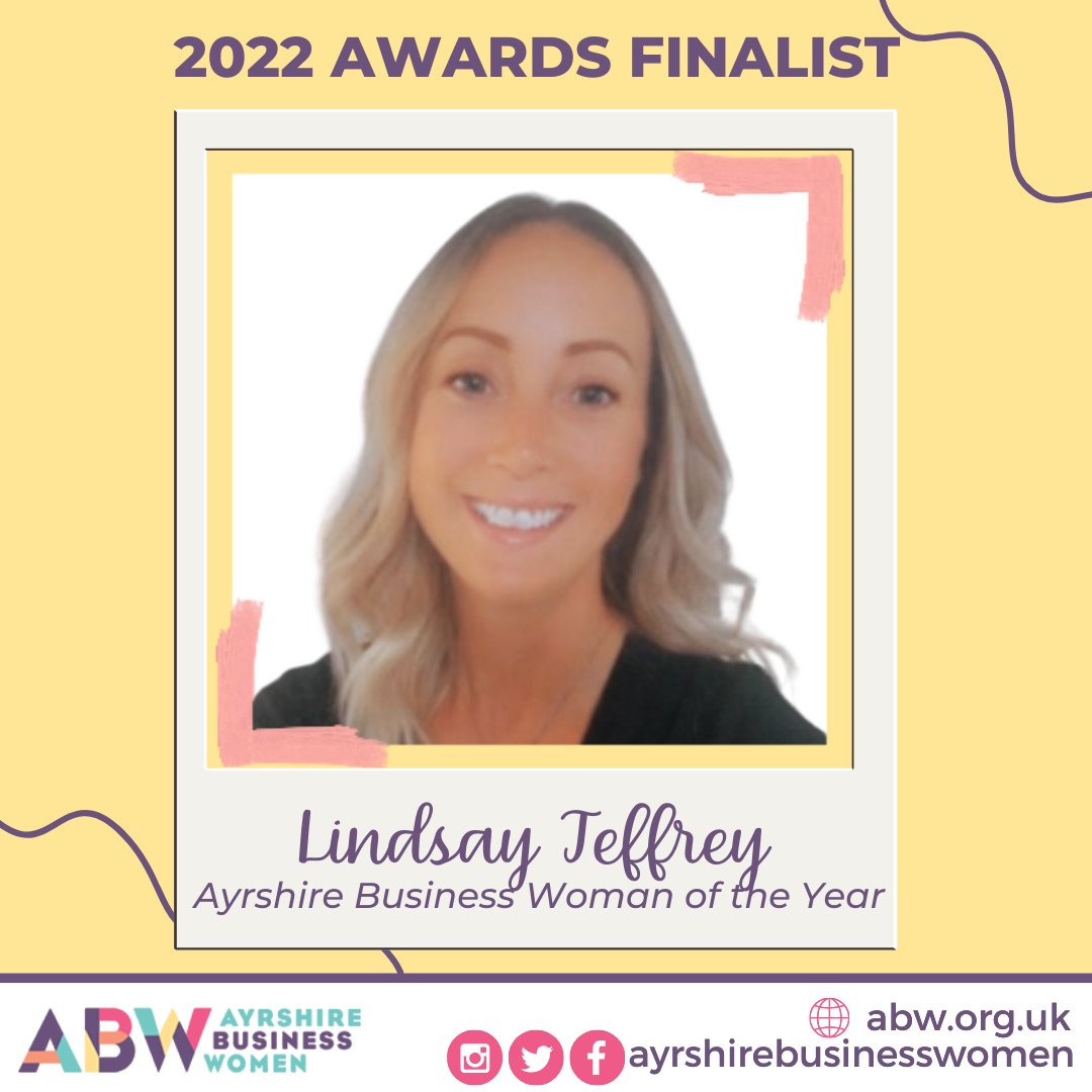 We have had three amazing Finalists selected for this year's 'Ayrshire Business Woman of the Year' Award!
The first one we are featuring is Lindsay Jeffrey, from the Ayrshire K9 Play Park! We will announce the winner at our AGM on the 22nd February :)