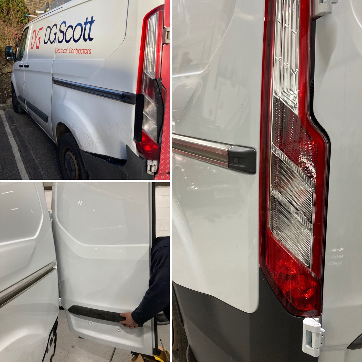 colourcubeauto's tweet photo. Last few parts to fit then it will be ready for the #DGScott branding! 
#insurancerepair #fleetrepair #huddersfield #keepinglocalbusinessesontheroad
#businessinsurance https://t.co/5vquGrp8or