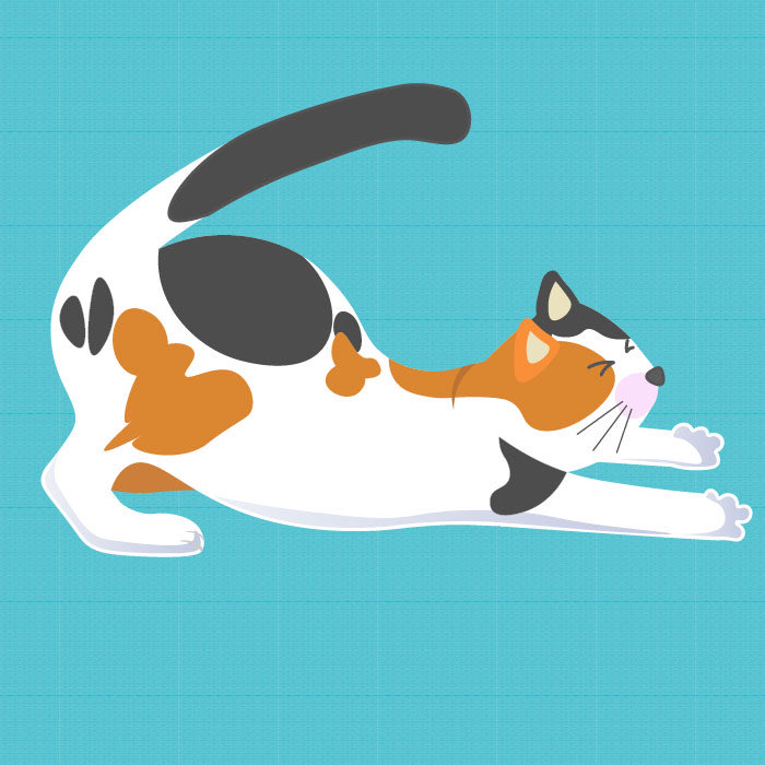 猫のポーズ のイラスト マンガ コスプレ モデル作品 3 件 Twoucan