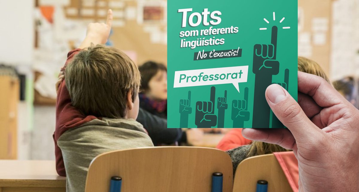 drets_laborals's tweet photo. 🗨 Acaba de sortir del forn la guia #Notexcusis... pel PROFESSORAT! 🔥

🖥 Recursos, consells i accions perquè els docents exerceixin de referents lingüístics: https://t.co/LfhgjnspPU 😊

📝 I si vols descobrir la campanya sencera, fes-ho a https://t.co/7nM3tufP4A! 💥 https://t.co/4do7TJikBw